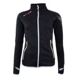 Blouson Polarshell Femme ACLIMATE Noir/blanc
