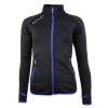 Blouson Polarshell Femme ACLIMATE Noir/bleu