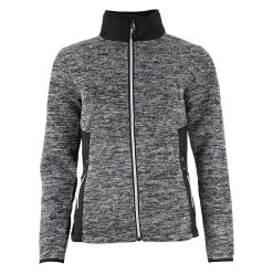 Blouson Polaire Femme ACREST Noir/argent