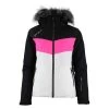Blouson De Ski Femme AFIDOL Noir/fuchsia