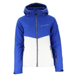 Blouson De Ski Softshell Femme AFOLIR Blanc/bleu