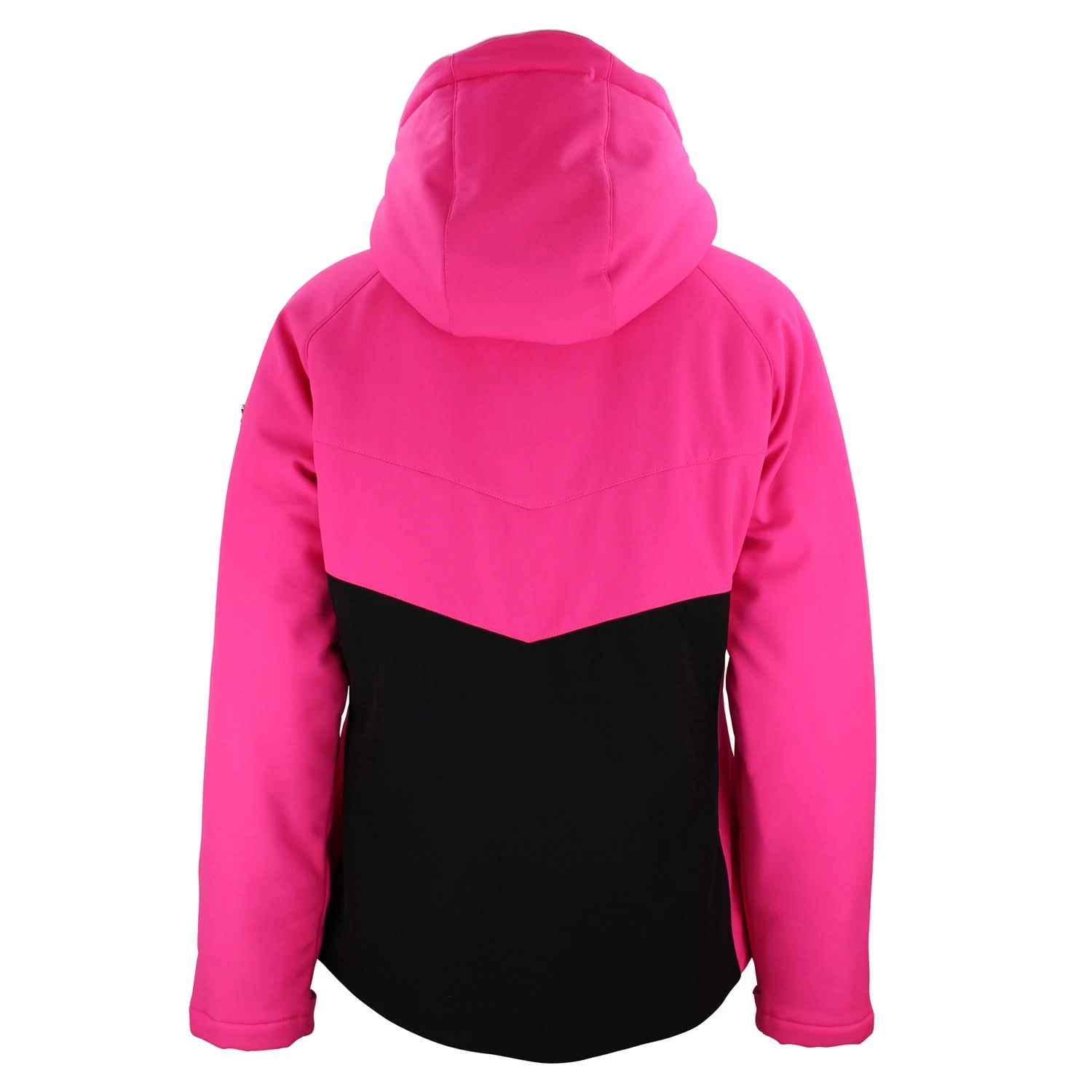 Blouson De Ski Softshell Femme AFOLIR Noir/fuchsia 2 Blouson De Ski Softshell Femme AFOLIR Noir/fuchsia – Image 2