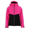 Blouson De Ski Softshell Femme AFOLIR Noir/fuchsia