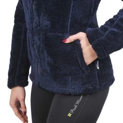 Blouson Polaire Femme ASANA Violet -Vêtements d'hiver - maintenant ! BLO ASANA NK B MARINE DETAIL 2 1