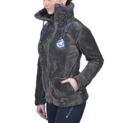 Blouson Polaire Femme ASANA Marron 8 Blouson Polaire Femme ASANA Marron -Vêtements d'hiver - maintenant ! BLO ASANA NK B MARRON COTE