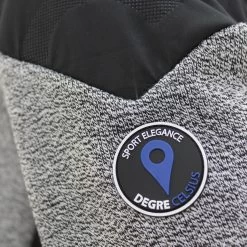 Blouson Homme COOPER Gris/bleu -Vêtements d'hiver - maintenant ! BLO COOPER BLEU DETAIL