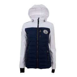 Blouson Softshell Femme ANDREI Marine/blanc 5 Blouson Softshell Femme ANDREI Marine/blanc -Vêtements d'hiver - maintenant ! Blouson bi matiere femme ANDREI marine blanc 2