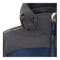 Blouson Softshell Femme ANDREI Marine/gris -Vêtements d'hiver - maintenant ! Blouson bi matiere femme ANDREI marine gris 3