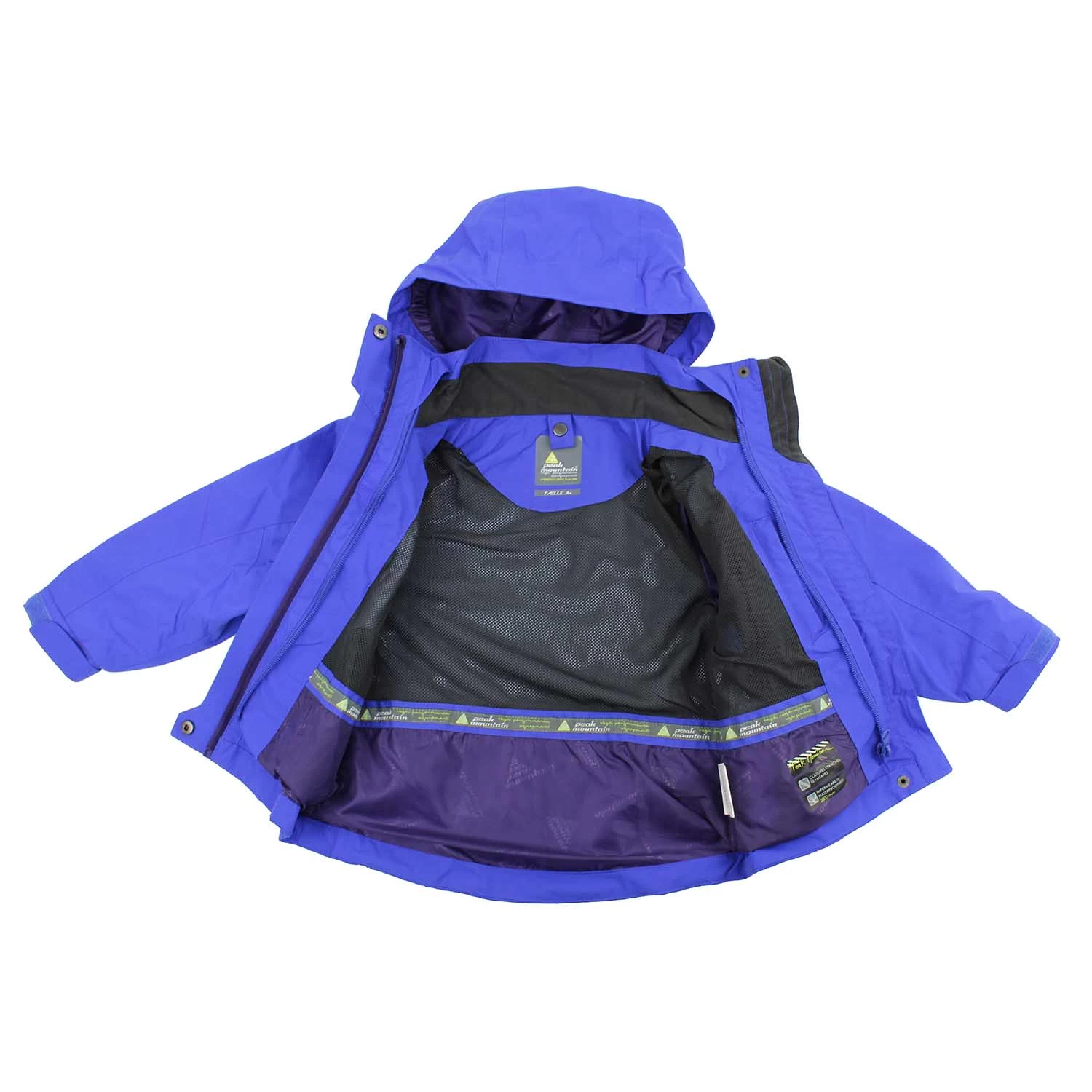 Blouson De Ski FACIONO 3 En 1 Bleu 3 Blouson De Ski FACIONO 3 En 1 Bleu – Image 3