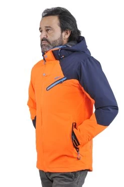 Blouson De Ski Homme CALIS Orange -Vêtements d'hiver - maintenant ! Blouson de ski Homme CALIS orange Peak Mountain 2