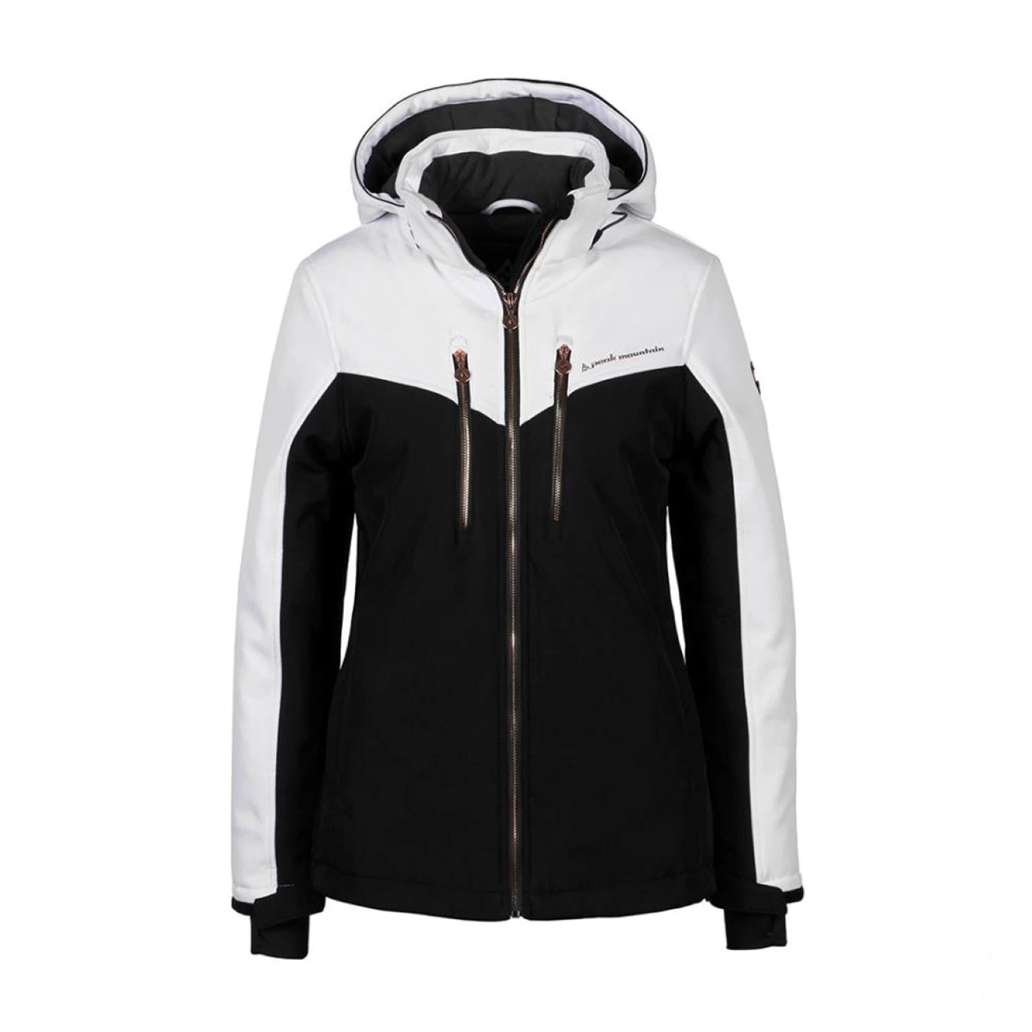 Blouson Softshell Femme AFLIGHT Blanc/noir 1 Blouson Softshell Femme AFLIGHT Blanc/noir