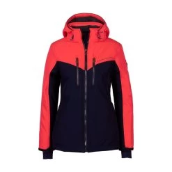 Blouson Softshell Femme AFLIGHT Corail/marine