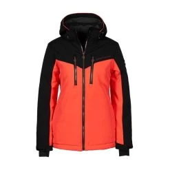Blouson Softshell Femme AFLIGHT Noir/corail