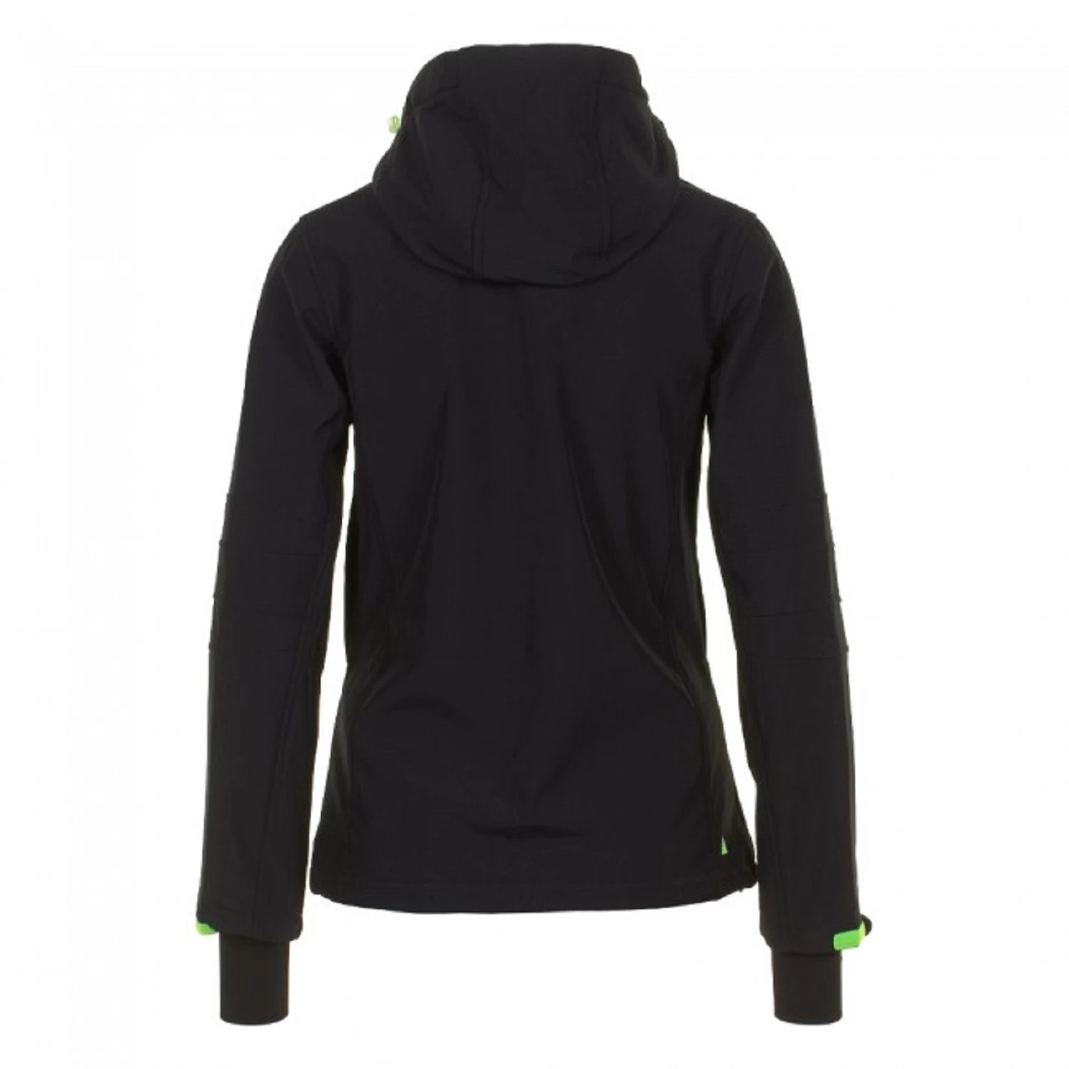 Blouson Softshell GAMALA Noir/anis 2 Blouson Softshell GAMALA Noir/anis – Image 2