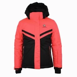 Blouson De Ski Fille FAMA Noir/corail