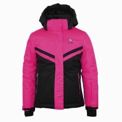 Blouson De Ski Fille FAMA Noir/fushia