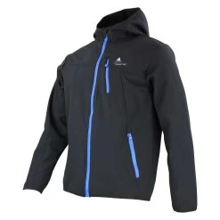 Blouson Soft Shell Garçon ECAMSO1016 Noir -Vêtements d'hiver - maintenant ! Blouson de ski garcon Peak Mountain ECAMSO noir 2 1