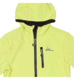 Blouson Soft Shell Garçon ECAMSO1016 Vert -Vêtements d'hiver - maintenant ! Blouson de ski garcon Peak Mountain ECAMSO vert 2
