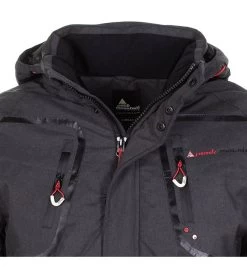 Blouson De Ski Homme CAMATE Anthracite Chiné -Vêtements d'hiver - maintenant ! Blouson de ski homme CAMATE anthracite chine BLO CAMATE 1
