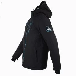 Blouson De Ski Homme CANADI Noir/bleu -Vêtements d'hiver - maintenant ! Blouson de ski homme Peak Mountain CANADI 2 1 1
