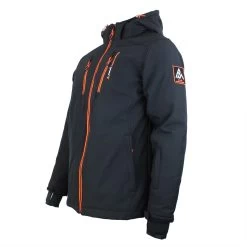 Blouson De Ski Homme CANADI Noir/orange -Vêtements d'hiver - maintenant ! Blouson de ski homme Peak Mountain CANADI 2 1