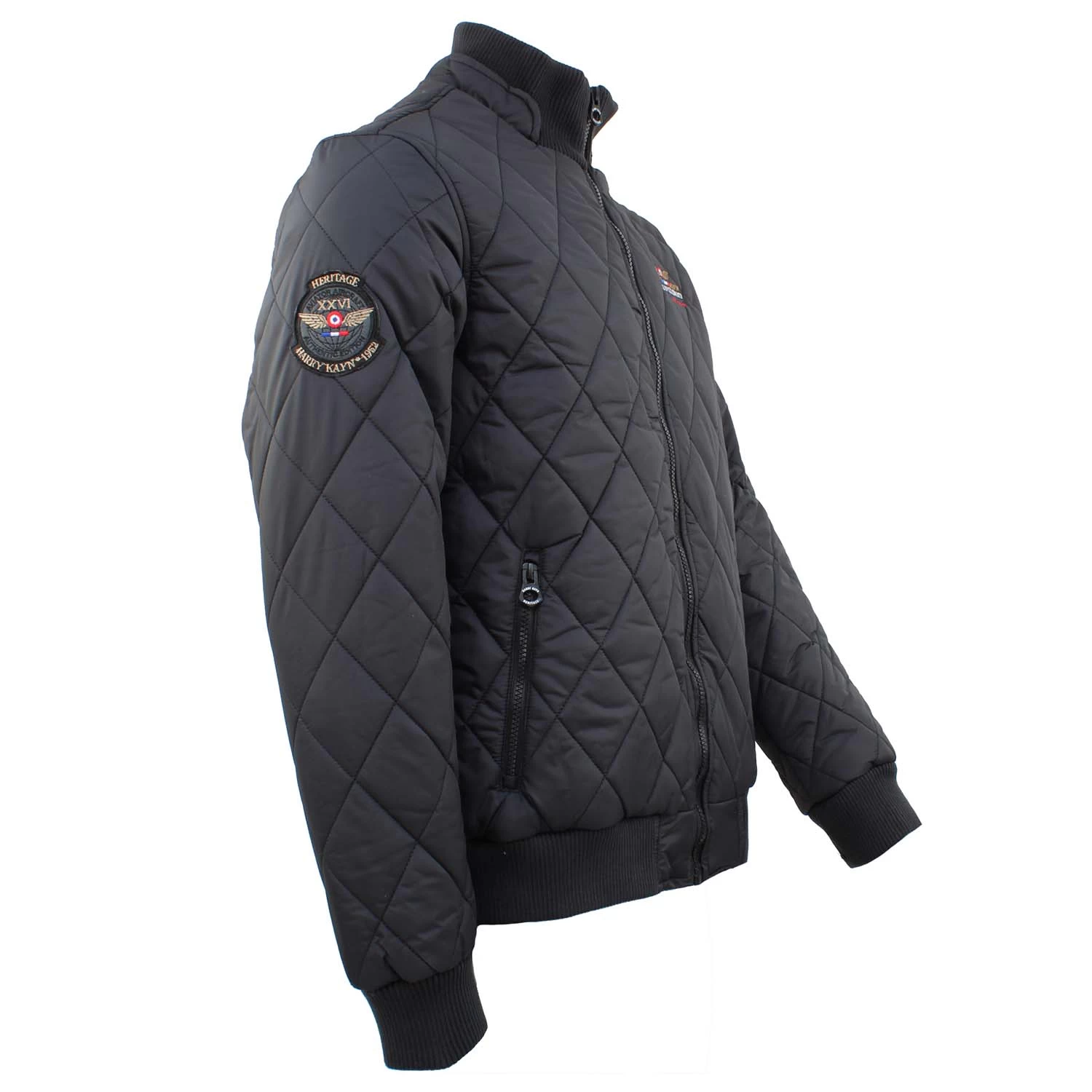 Blouson Matelassé Garçon ECORTO1016 Noir 3 Blouson Matelassé Garçon ECORTO1016 Noir – Image 3