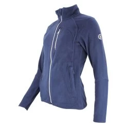 Blouson Polaire Femme ACALONO Marine -Vêtements d'hiver - maintenant ! Blouson polaire Femme ACALONO marine Peak Mountain 1
