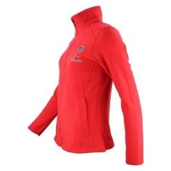 Blouson Polaire Femme ADARO Rouge -Vêtements d'hiver - maintenant ! Blouson polaire Femme ADARO rouge Peak Mountain 2