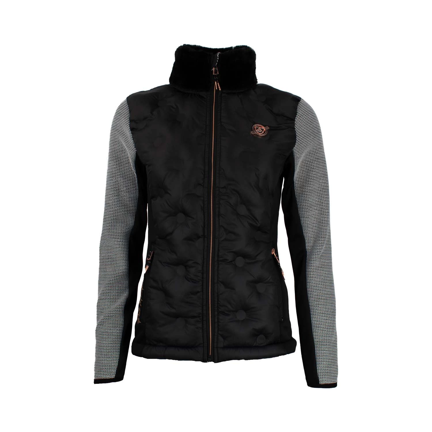 Blouson Polaire Femme AKANA Noir 1 Blouson Polaire Femme AKANA Noir