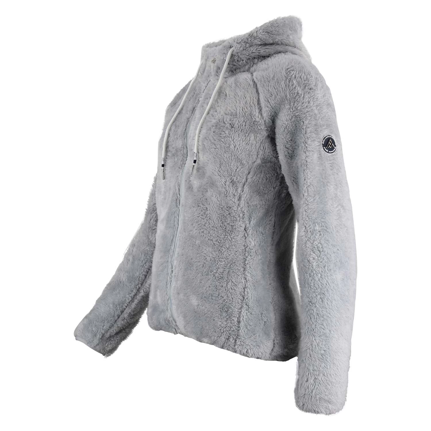Blouson Polaire Femme ALANZO Gris 3 Blouson Polaire Femme ALANZO Gris – Image 3