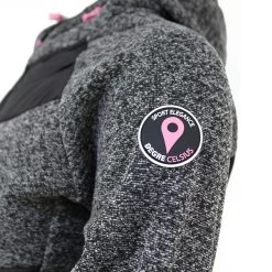 Blouson Polaire Femme ALBERRY Noir -Vêtements d'hiver - maintenant ! Blouson polaire Femme ALBERRY noir Degre Celsius 2