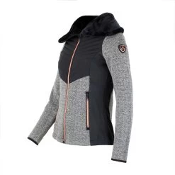 Blouson Polaire Femme ANTEMOS Noir -Vêtements d'hiver - maintenant ! Blouson polaire Femme ANTEMOS BLO ANTEMOS