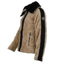 Blouson Polaire Femme AREVA Camel -Vêtements d'hiver - maintenant ! Blouson polaire Femme AREVA camel BLO AREVA 2