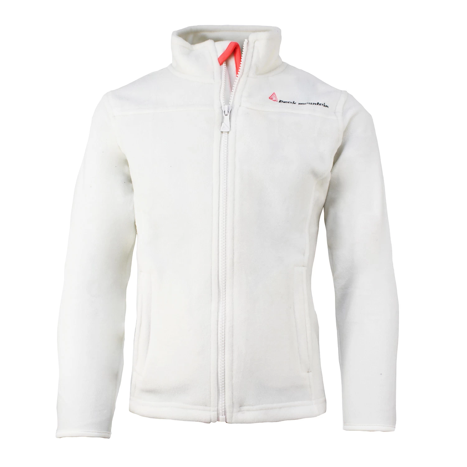 Blouson Polaire Fille GACESARE écru 1 Blouson Polaire Fille GACESARE écru