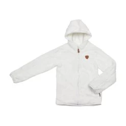 Blouson Polaire Fille GALANE Blanc