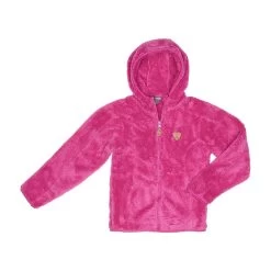 Blouson Polaire Fille GALANE Fuchsia
