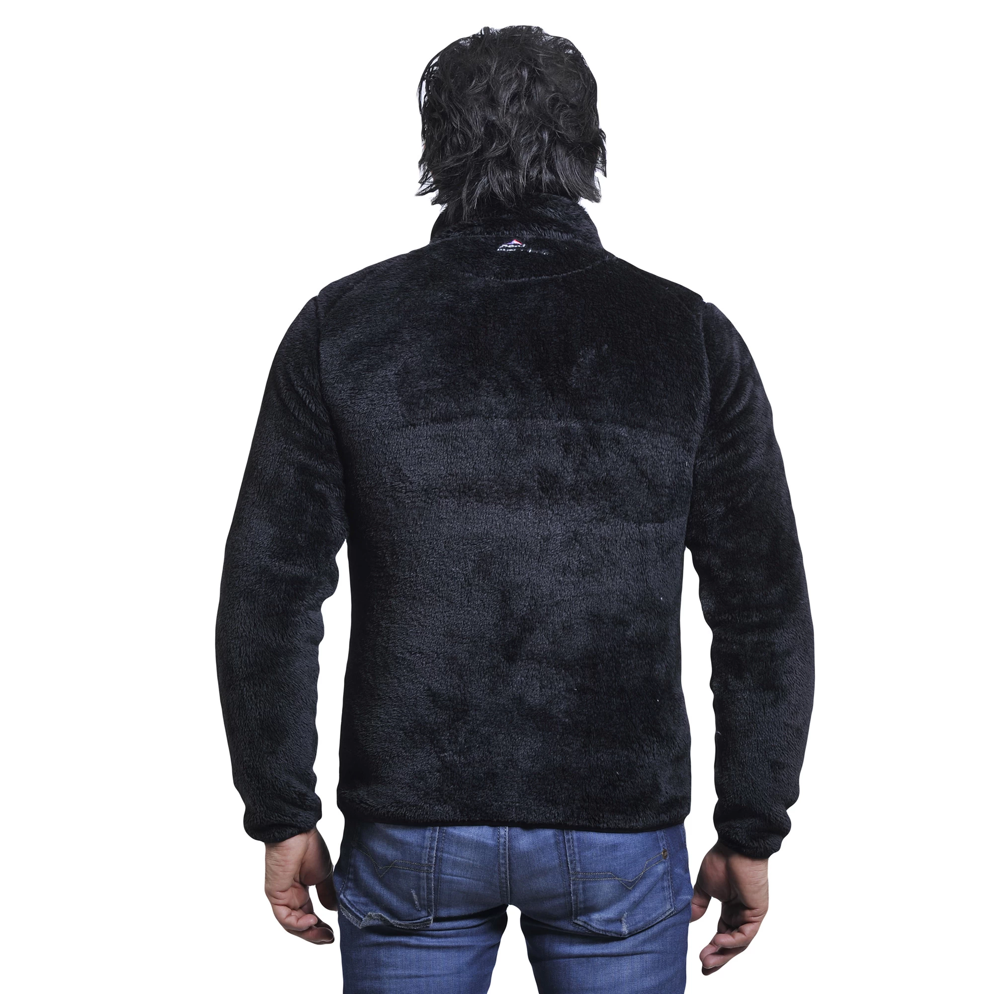 Blouson Polaire Homme CARIAN Noir 2 Blouson Polaire Homme CARIAN Noir – Image 2