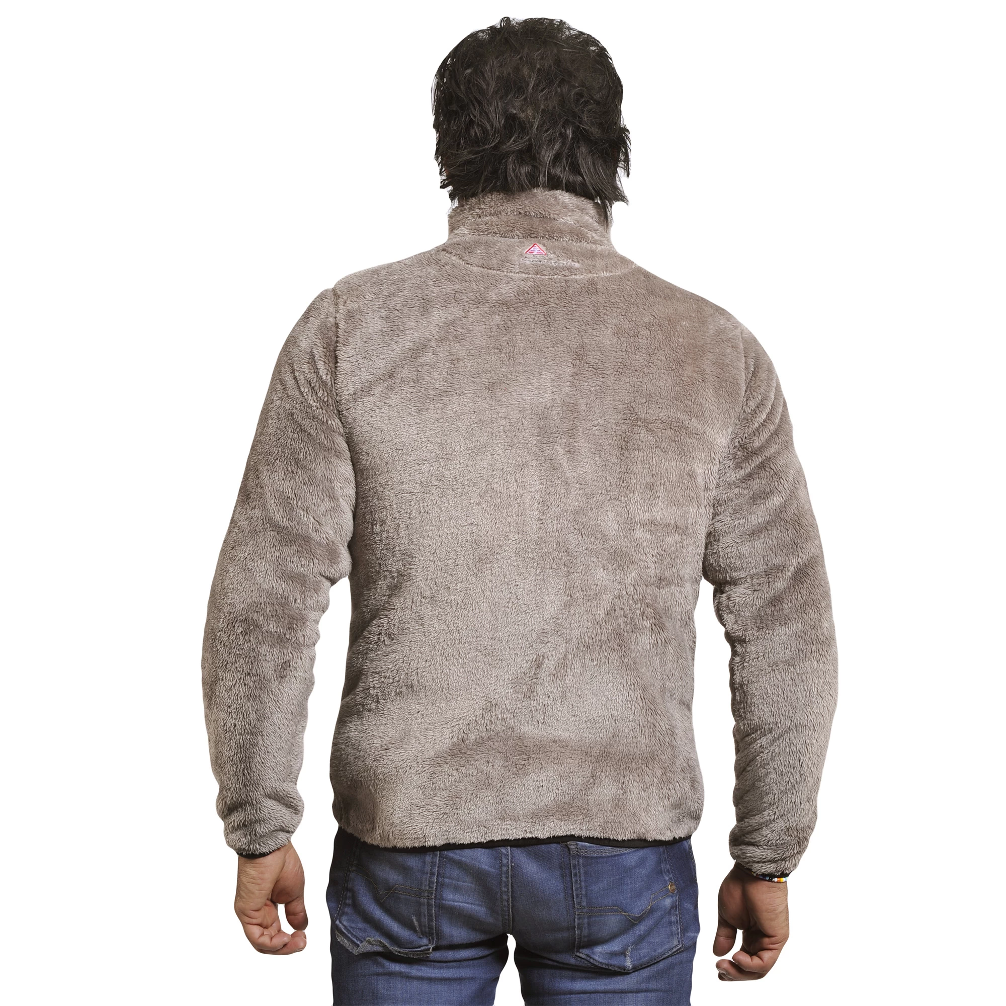 Blouson Polaire Homme CARIAN Taupe 2 Blouson Polaire Homme CARIAN Taupe – Image 2