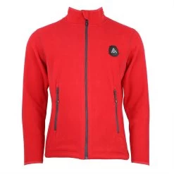 Blouson Polaire Homme CARTELAN Rouge
