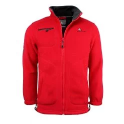 Blouson Polaire Homme CIK Rouge