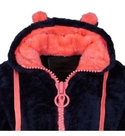 Blouson Polaire Femme ARELI Marine -Vêtements d'hiver - maintenant ! Blouson polaire femme ARELE marine Degre Celsius 3 1