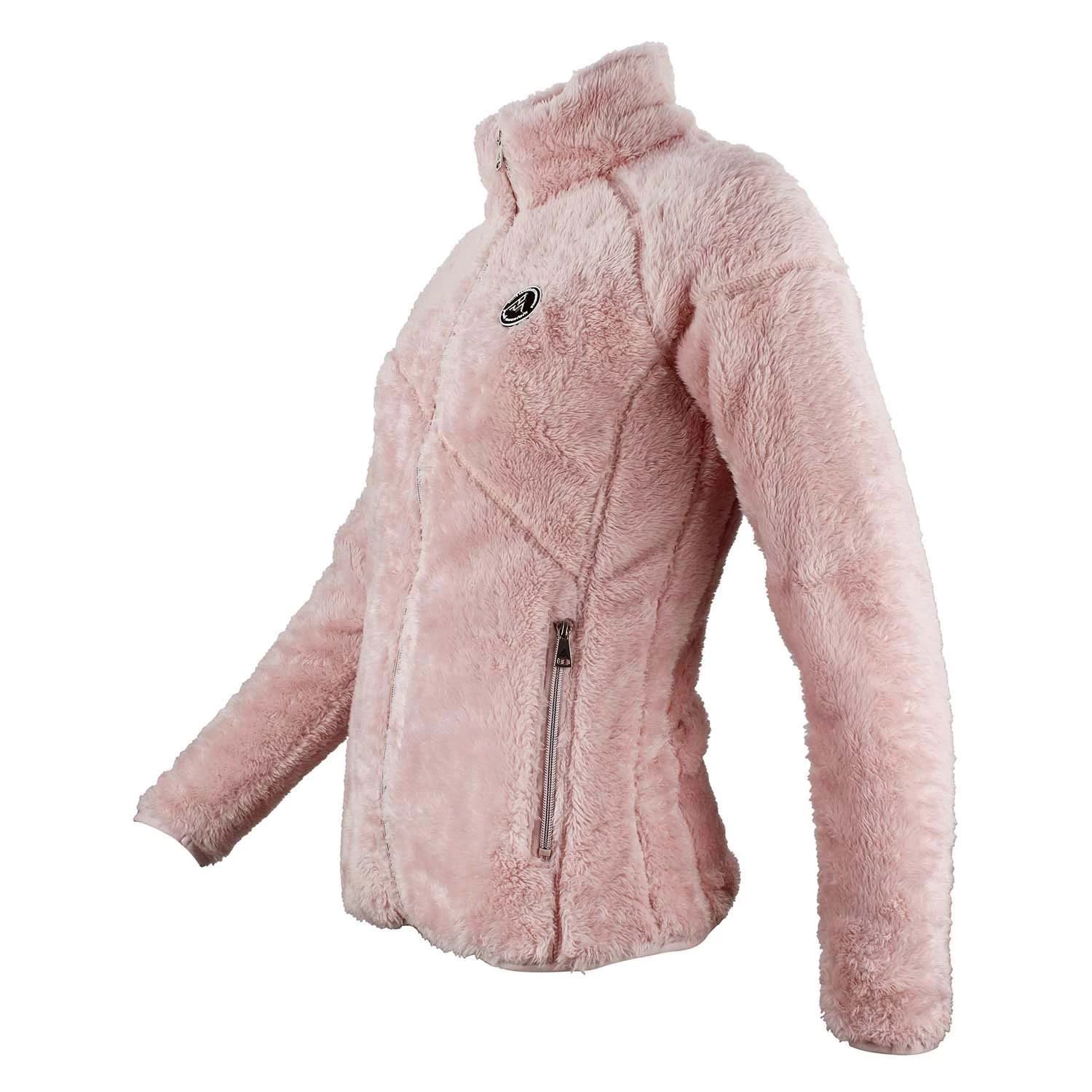 Blouson Polaire Femme ARIANO Rose 3 Blouson Polaire Femme ARIANO Rose – Image 3