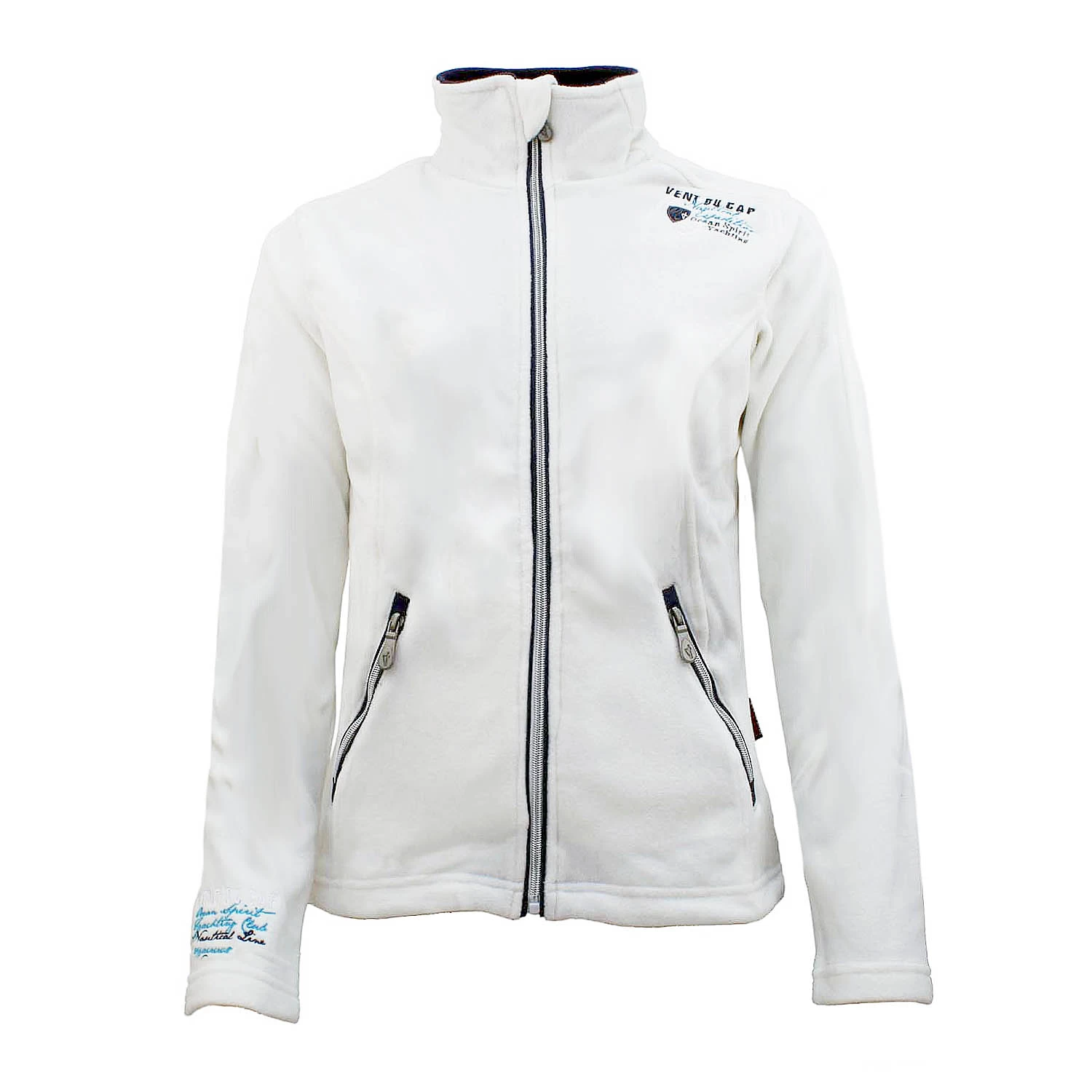 Blouson Polaire Femme ASA Blanc 1 Blouson Polaire Femme ASA Blanc