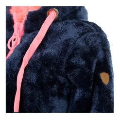 Blouson Polaire Fille FARELI Marine -Vêtements d'hiver - maintenant ! Blouson polaire fille FARELI marine Degre Celsius 6