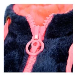 Blouson Polaire Fille FARELI Marine -Vêtements d'hiver - maintenant ! Blouson polaire fille FARELI marine Degre Celsius 7