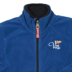 Blouson Polaire Fille GALICEA Bleu -Vêtements d'hiver - maintenant ! Blouson polaire fille GALICEA bleu BLO GALICEA 2