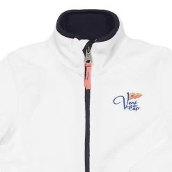 Blouson Polaire Fille GALICEA Ecru -Vêtements d'hiver - maintenant ! Blouson polaire fille GALICEA ecru BLO GALICEA 2