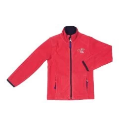 Blouson Polaire Fille GALICEA Rouge