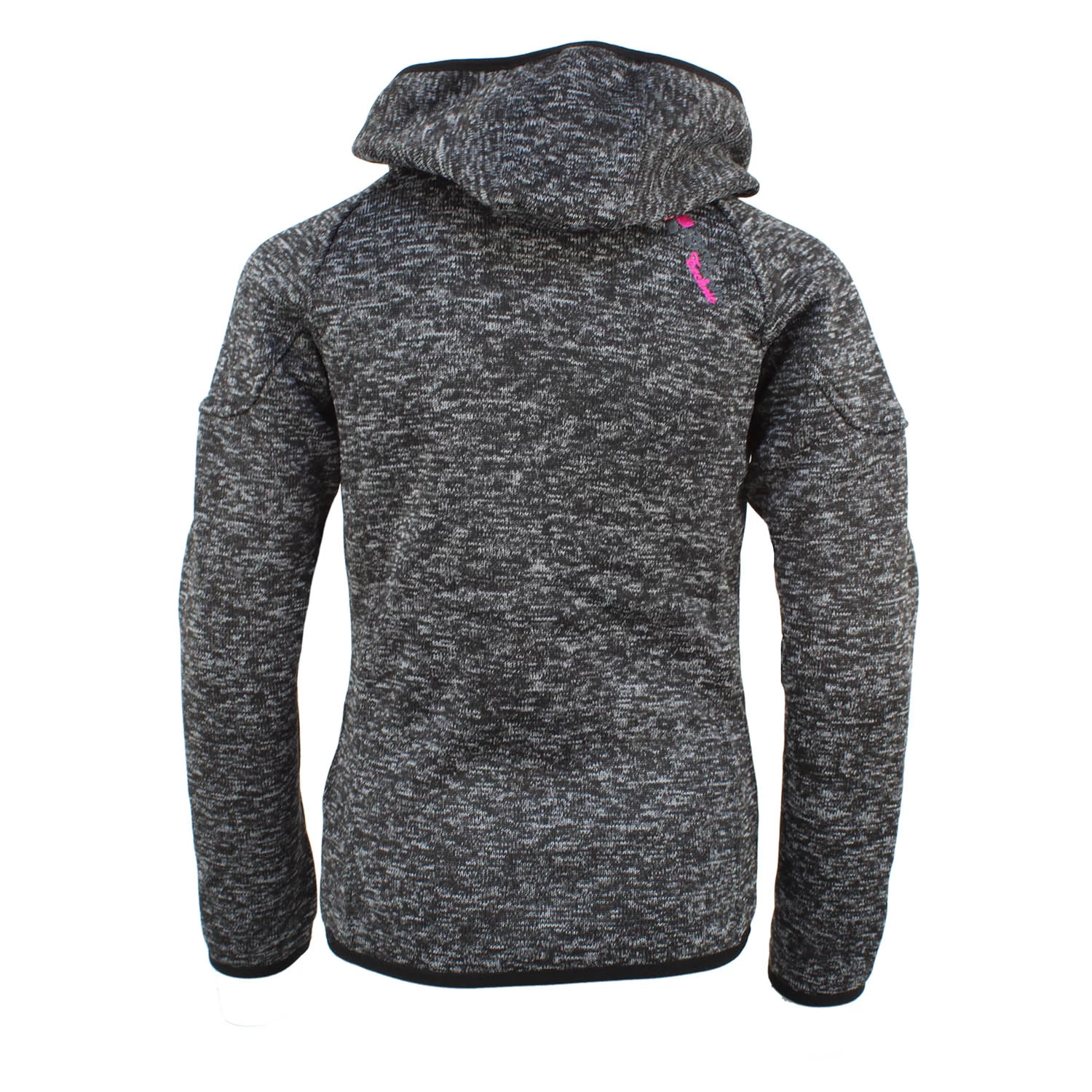 Blouson Polaire à Capuche GATORA Noir 2 Blouson Polaire à Capuche GATORA Noir – Image 2