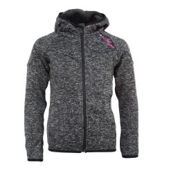 Blouson Polaire à Capuche GATORA Noir